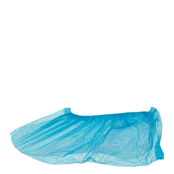 ЧИСТОВЬЕ Бахилы медицинские одноразовые полиэтиленовые, синие, 2,2 г 100 шт, фото 2