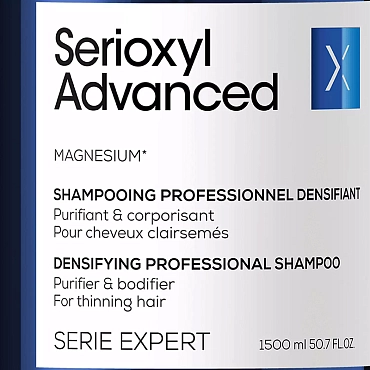 L’OREAL PROFESSIONNEL Шампунь для очищения и уплотнения волос / SERIOXYL ADVANCED 1500 мл