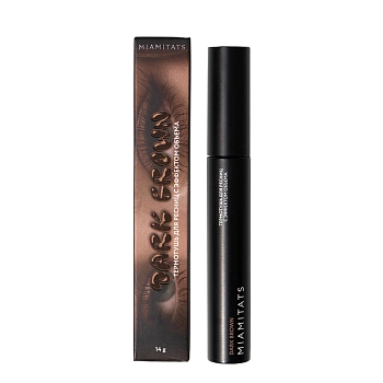 MIAMITATS Термотушь для ресниц, коричневая / Dark brown 14 гр, фото 2