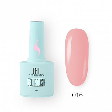 TNL PROFESSIONAL 016 гель-лак для ногтей 8 чувств, турецкий розовый / TNL 10 мл
