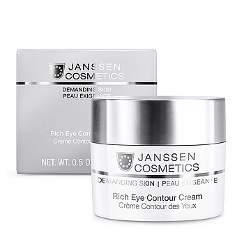 JANSSEN COSMETICS Крем питательный для кожи вокруг глаз / Rich Eye Contour Cream DEMANDING SKIN 15 мл, фото 2