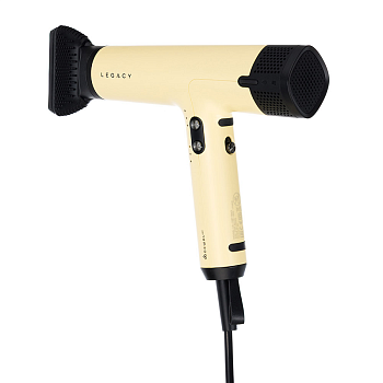 DEWAL PROFESSIONAL Фен DEWAL PRO LEGACY, сливочный, 1700W, бесщеточный мотор, ионизация, 2 насадки + диффузор, провод 3 м, фото 4