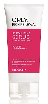Скраб с ароматом папайи и красным грейпфрутом для рук, ног и тела / Rich Renewal Scrub Pucker 237 мл