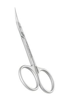 NIPPON NIPPERS Ножницы для кутикулы, изогнутые ручки, матовые, длина 107 мм, фото 2