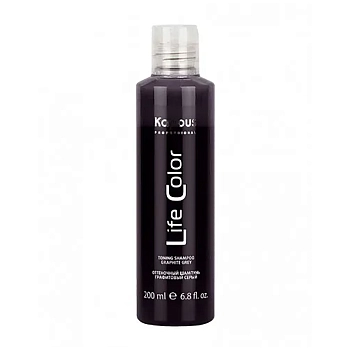 Шампунь оттеночный для волос графитовый серый / Life Color 200 мл