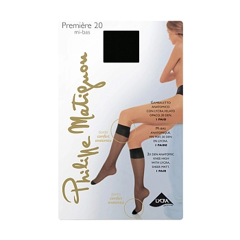 Гольфы Nero 3/4 / Premiere 20 mi-bas, PHILIPPE MATIGNON