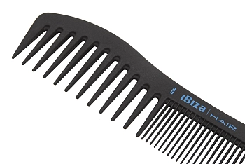 IBIZA HAIR Расческа карбоновая волнистая / Carbon Comb Wave, фото 2