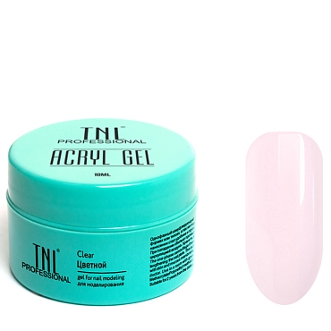 TNL PROFESSIONAL Акрил-гель камуфлирующий для моделирования ногтей, 09 розовый парфе / Acryl Gel 18 мл