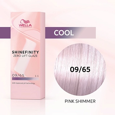 WELLA 09/65 гель-крем краска для волос / WE Shinefinity 60 мл