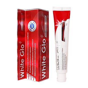 WHITE GLO Паста зубная отбеливающая профессиональный выбор / White Glo 100 гр, фото 2