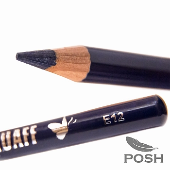 POSH Карандаш для век, E12 черно-синий / LIli Guaff 10 гр, фото 2