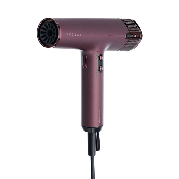 DEWAL PROFESSIONAL Фен DEWAL PRO LEGACY, бордовый, 1700W, бесщеточный мотор, ионизация, 2 насадки + диффузор, провод 3 м, фото 4