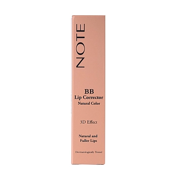 NOTE Корректор ББ для губ 02 / BB LIP CORRECTOR 12 мл, фото 4