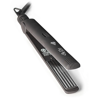 BE-UNI PROFESSIONAL Утюжок-гофре для укладки волос Titan Pro с зеркальным титановым покрытием, фото 3