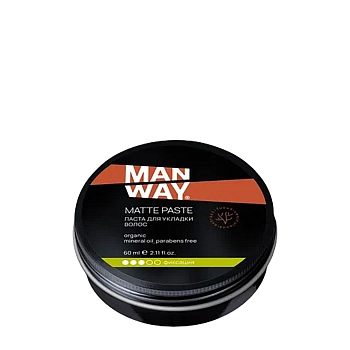 MAN WAY Паста для укладки волос / MATTE PASTE 60 мл, фото 1