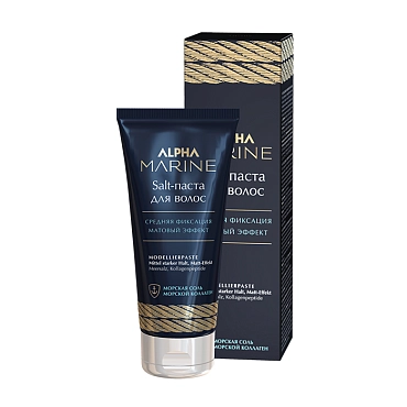 ESTEL PROFESSIONAL Паста для волос с матовым эффектом / ALPHA MARINE Salt 100 мл, фото 2