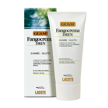 GUAM Крем антицеллюлитный с дренажным эффектом / DREN 200 мл, фото 2