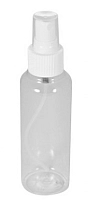 Бутылочка пластиковая прозрачная с распылителем 100 мл, IRISK PROFESSIONAL