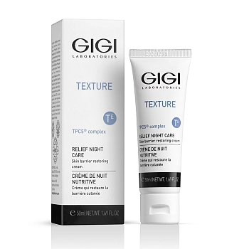 GIGI Крем ночной восстанавливающий / Texture Relief Night Cream 50 мл, фото 2