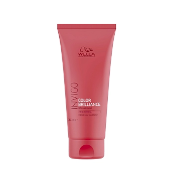 WELLA Бальзам-уход для защиты цвета окрашенных нормальных и тонких волос / Brilliance 200 мл, фото 1