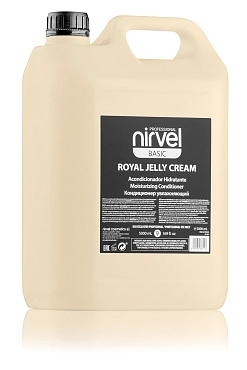 NIRVEL PROFESSIONAL Кондиционер увлажняющий с пчелиным маточным молочком для окрашенных волос / ROYAL JELLY CREAM 5000 мл