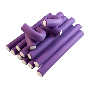 DEWAL PROFESSIONAL Бигуди-бумеранги сиреневые 16х150 мм 10 шт/уп, фото 2