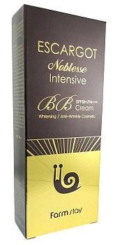 FARMSTAY BB-крем антивозрастной с муцином королевской улитки для лица SPF 50+ PA+++ / ESCARGOT NOBLESSE 50 г, фото 3