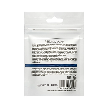 CHRISTINA Мыло пилинговое для лица в подарочной упаковке / Peeling Soap Rose de Mer Coral Pack 30 гр, фото 6