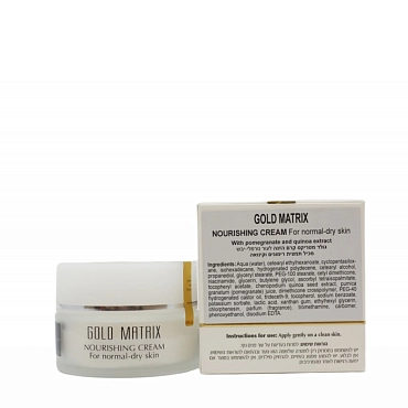 Dr. KADIR Крем питательный для нормальной/сухой кожи Голд Матрикс / Gold Matrix Nourishing Cream For Normal/Dry Skin 50 мл