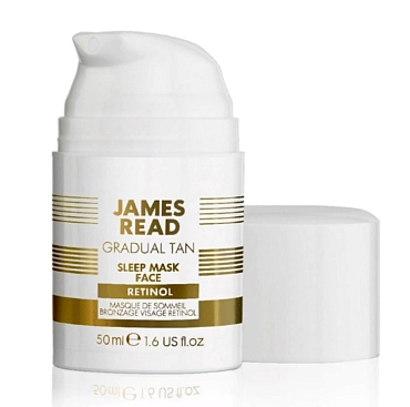 JAMES READ Маска ночная для лица, уход и загар с ретинолом / GRADUAL TAN SLEEP MASK RETINOL 50 мл