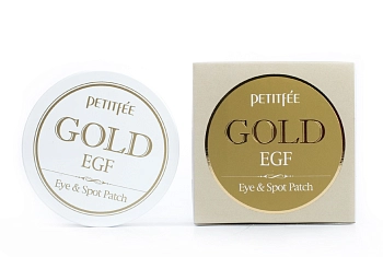 PETITFEE Патчи с коллоидным золотом и EGF для области вокруг глаз и для точечного использвания / Eye patch 60 шт + 30 шт, фото 5