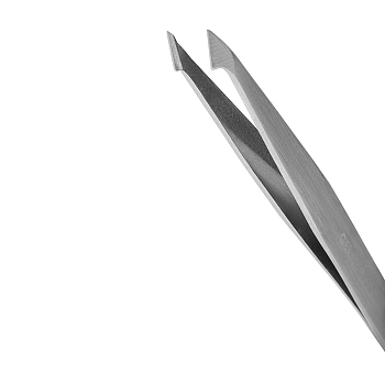 GERMANICUR Пинцет металлический скошенный / GERMANICUR, фото 2