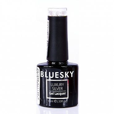 BLUESKY LV747 гель-лак для ногтей / Luxury Silver 10 мл