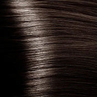 5.575 крем-краска для волос с гиалуроновой кислотой, светлый коричневый пралине / HY 100 мл, KAPOUS
