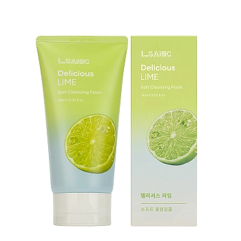 L.SANIC Пенка для умывания очищающая с экстрактом лайма / L.Sanic 150 мл, фото 2
