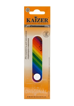 KAIZER Пилка маникюрная, шлифовочная, мини, прямая, цвет ассорти, фото 3