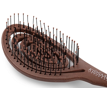 KOSMO SHTUCHKI Расческа с крючком, коричневая / KOSMO SHTUCHKI, фото 3