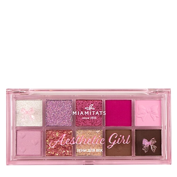 Палетка теней / Aesthetic girl Idol 10 гр, MIAMITATS
