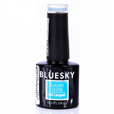 BLUESKY LV310 гель-лак для ногтей / Luxury Silver 10 мл