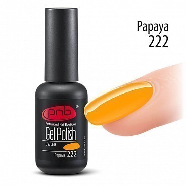 PNB 222 гель-лак для ногтей / Gel nail polish PNB 8 мл