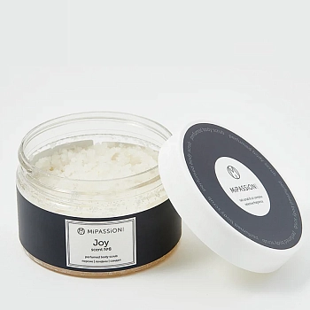 MIPASSIONcorp Скраб парфюмированный, персик, ландыш, сандал / Joy MiPASSiON 250 мл, фото 3