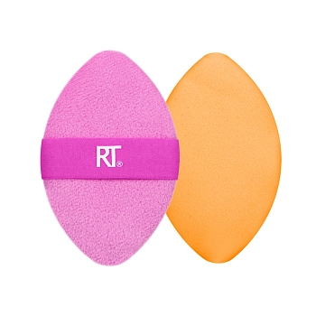 REAL TECHNIQUES Пуховка двусторонняя для пудры / Real Techniques Miracle 2-in-1 Powder Puff, фото 3