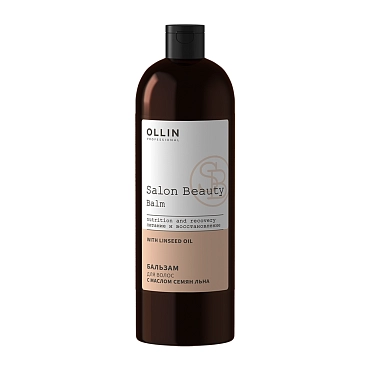 OLLIN PROFESSIONAL Бальзам для волос с маслом семян льна / Salon Beauty 1000 мл