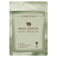 Патчи для век восстанавливающие с экстрактом секреции улитки / Snail Repair Eye Patch 30 шт, LIMONI
