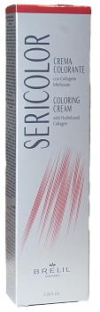 BRELIL PROFESSIONAL 7.18 Крем-краска для волос, шоколадный ледяной блонд / SERICOLOR 100 мл, фото 3