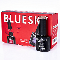 BLUESKY LV751 гель-лак для ногтей / Luxury Silver 10 мл, фото 4