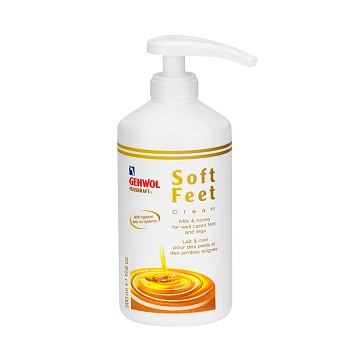 Крем шелковый с гиалуроновой кислотой Молоко и мед / Fusskraft 500 мл