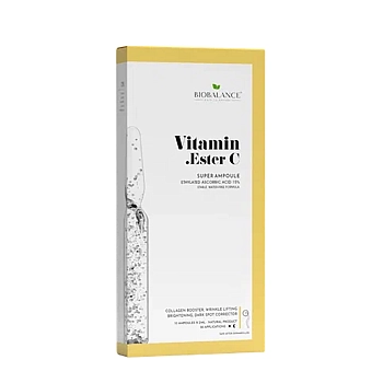 Ампулы для лица с витамином С 15% / SUPER AMPOLE VITAMIN C ESTER ETHYLATED ASCORBIC ACID 15% 10*2 мл