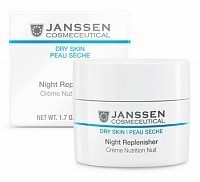 Крем питательный регенерирующий ночной / Night Replenisher DRY SKIN 50 мл, JANSSEN