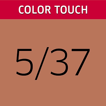 WELLA PROFESSIONALS 5/37 краска для волос, принцесса амазонок / Color Touch 60 мл